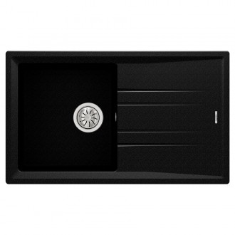 Кухонна мийка Teka Stone 50 B-TG 1B 1D (115330017) чорний металік